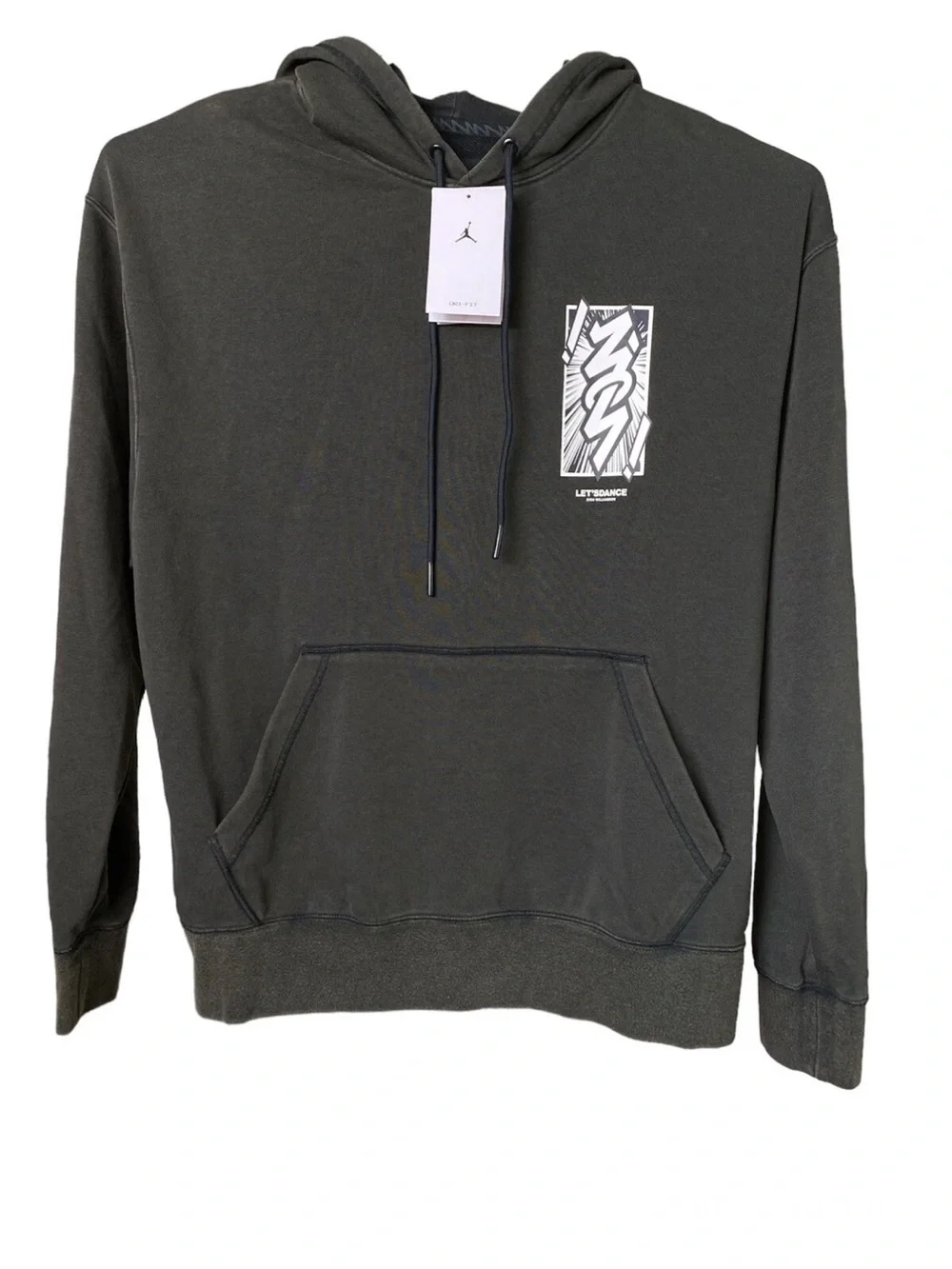 Nike Jordan Zion Dri-Fit Performance Hoodie Mens Size XL Black DH0598-010
